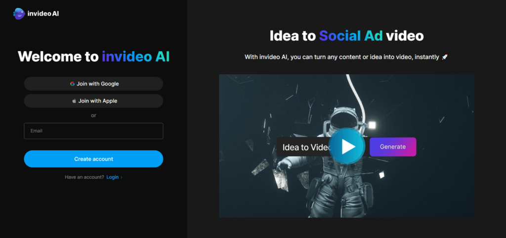 How to make Faceless YouTube Video with InVideo